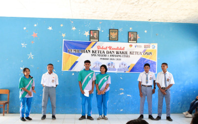 Debat Calon OSIS Warnai Semangat Demokrasi Siswa di SMA Negeri 1 Amfoang Utara