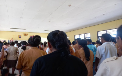 SMAN 1 Amfoang Utara Gelar Ibadat Umum